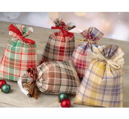 Dárkový sáček Winter Tattersall 20 x 32 cm