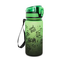 Láhev 420ml BRISK Game Over Gradient Green