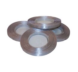 Atlasová stuha 06 mm tmavě šedá - 33