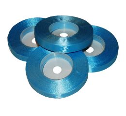 Atlasová stuha 12 mm modrá - 16