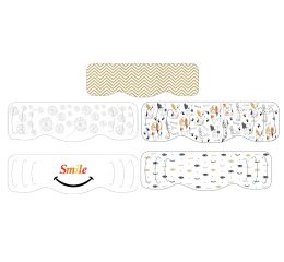 PAW rouška OSL050012 barevná 5ks