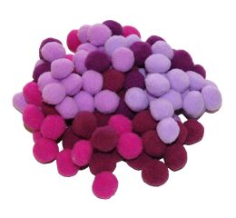 Bambule - fialové 100 ks