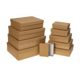 Dárkové krabice sada 22001 hnědé