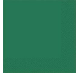 Jednobarevný papírový ubrousek Holly green