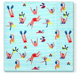 Ubrousky PAW Dekor L (20ks)