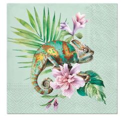 Ubrousky PAW Dekor L (20ks) Exotic Chameleon