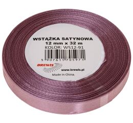 Atlasová stuha 38 mm fialová - 91