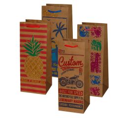 Papírová taška Canpol Kraft na láhev TKB-50