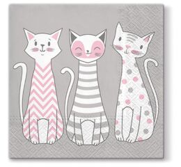 Ubrousky PAW TETE L (20ks) Glam Cats