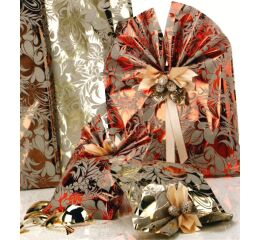 Dárkový sáček Winter fantasy 16 x 25 cm