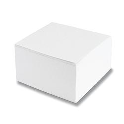 Kostka bílá volná 84x84x70 v plastu