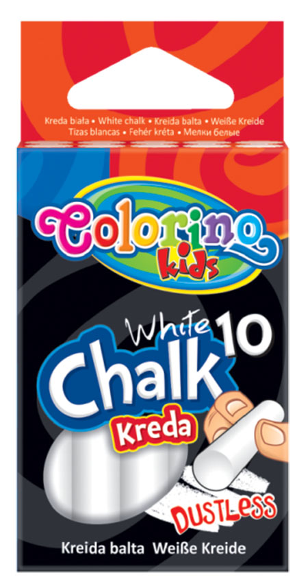 Colorino křída bíla 10ks