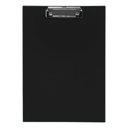 Jednodeska A4 PP s klipem černá