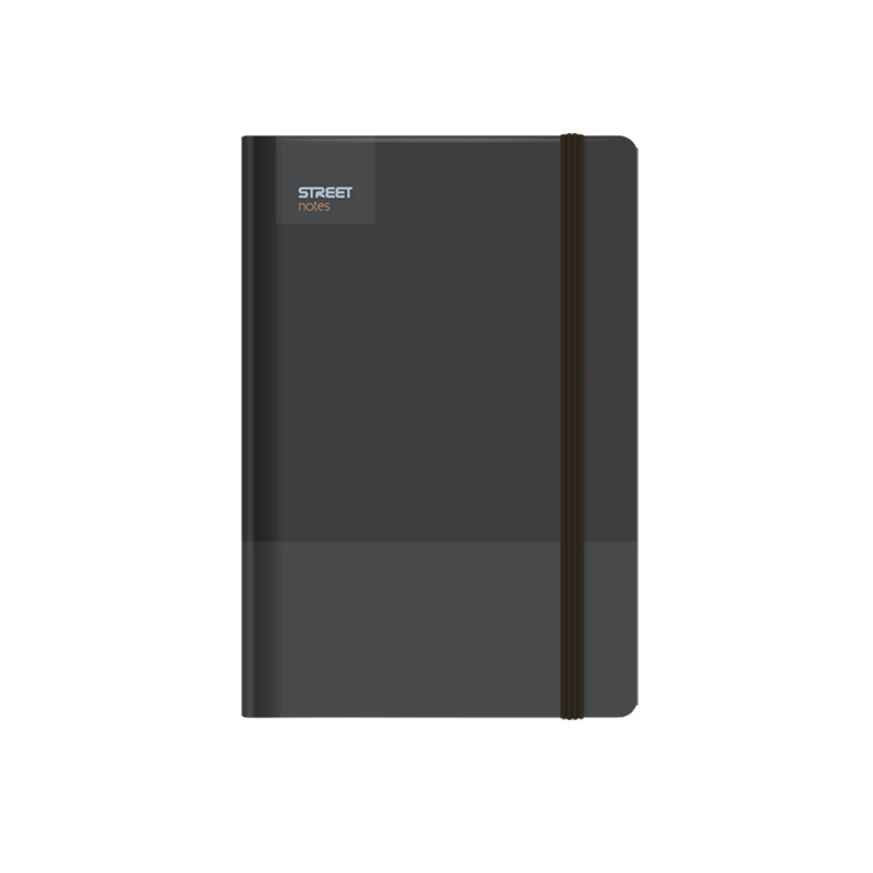 Záznamní kniha A5 linkovaná - Casual Black