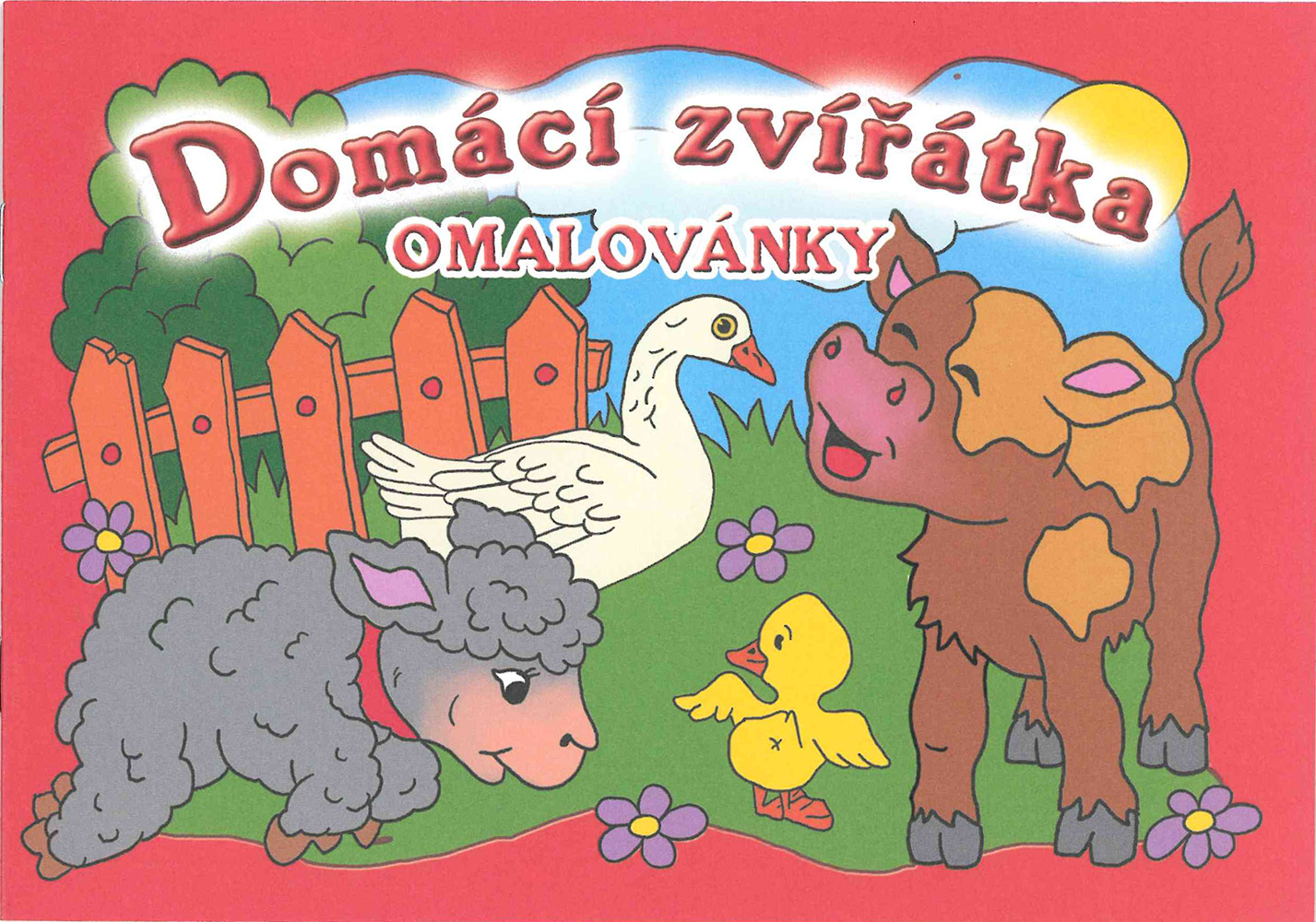 Omalovánky A5 Domácí zvířátka