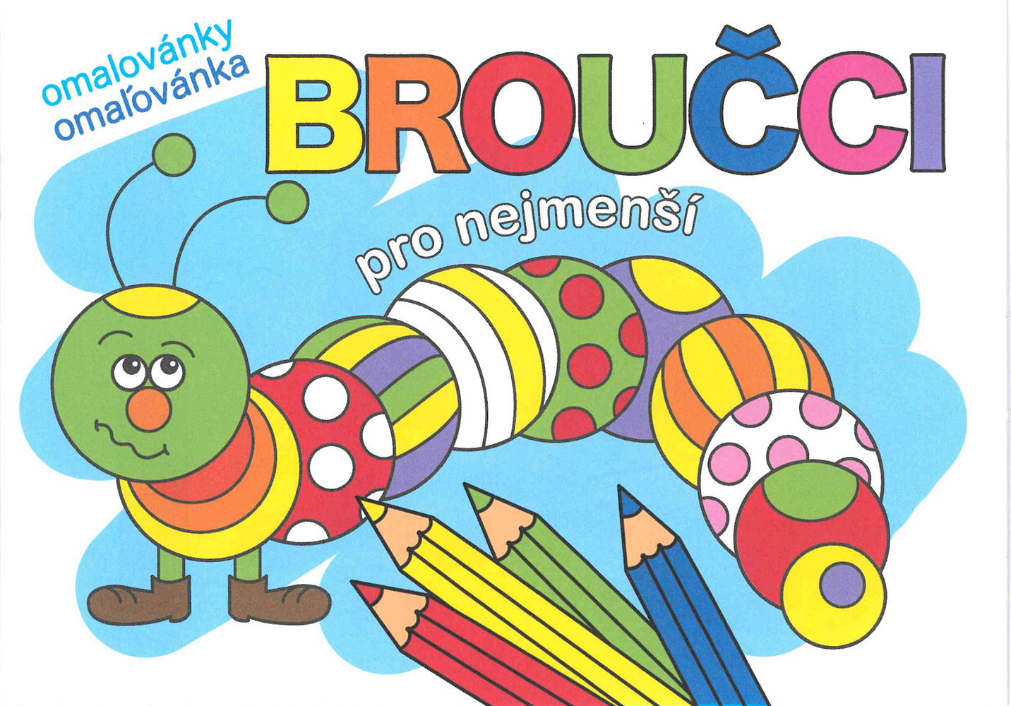 Omalovánky A5 Broučci