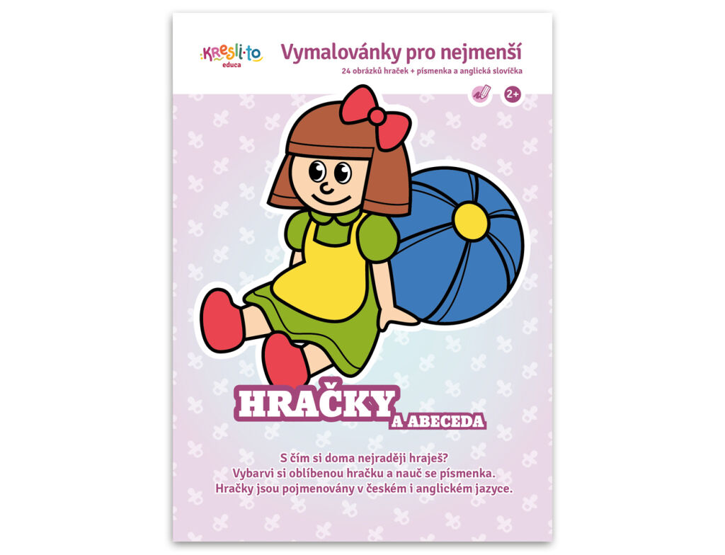 W-omalovánky pro nejmenší "hračky"