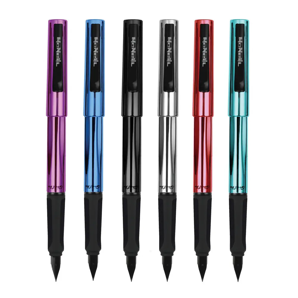 Gumovací plnící pero McNeill Ghost Shine