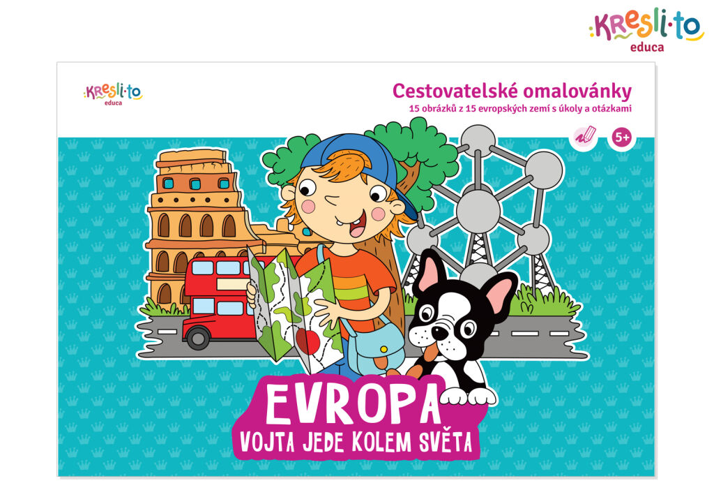 W-Omalovánky Vojta jede kolem světa - Ev