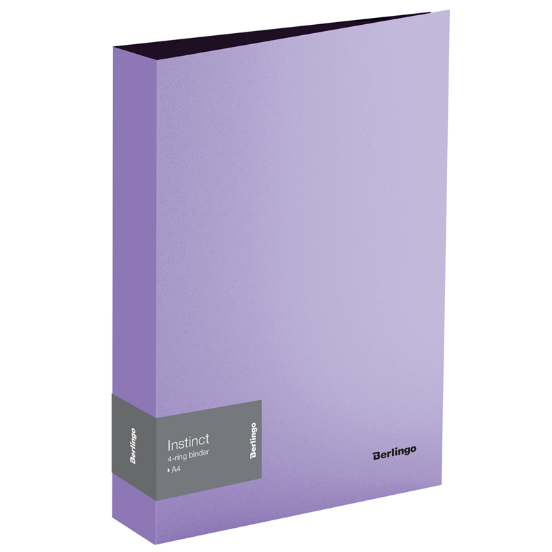 BERLINGO pořadač A4/4kr Instinct lavenda