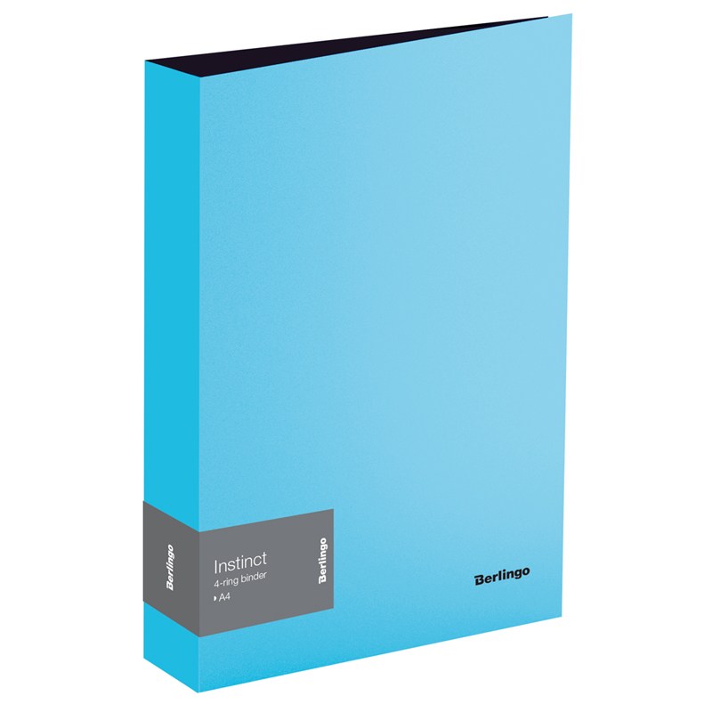 BERLINGO pořadač A4/4kr Instinct aquamar