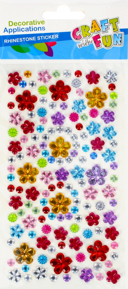 Kamínky samolepící barevný mix