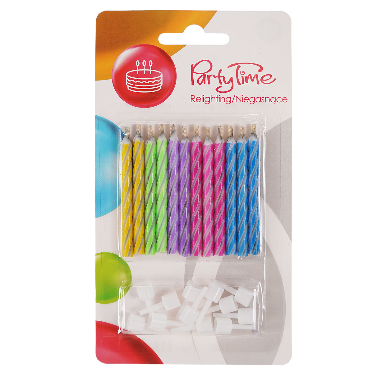 Dortové svíčky nehasnoucí 12 ks