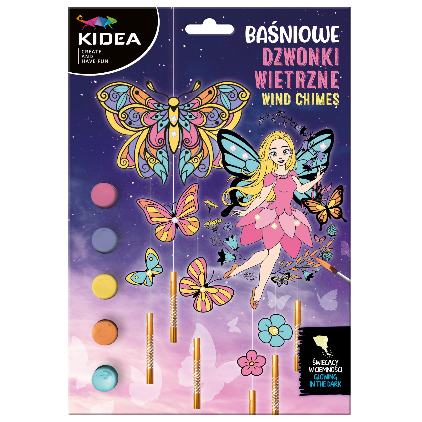 Zvonkohra svítící ve tmě Wind Chimes