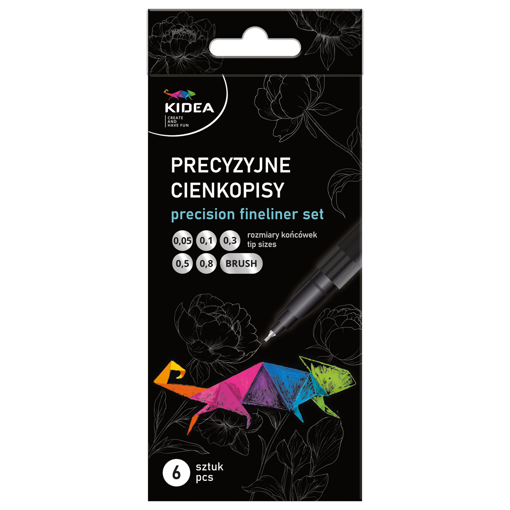 Sada technických popisovačů 6 ks