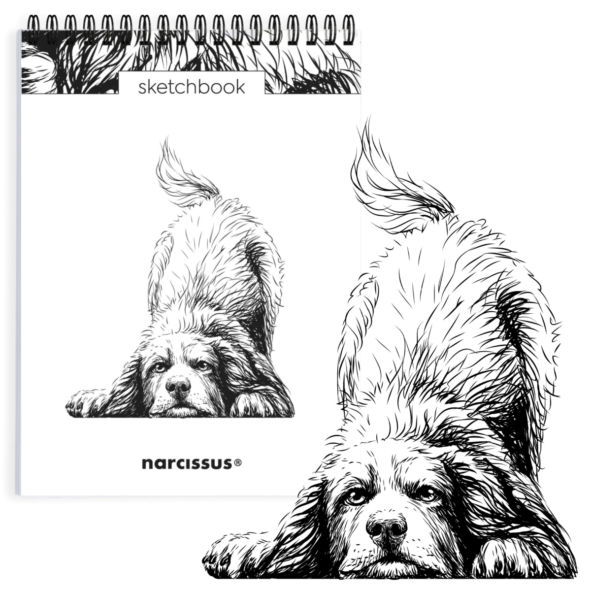 Skicovací notes A5 SP 60l čistý PES