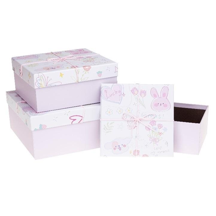 Dárková krabice PUD-24085-KW pastel sada 3ks