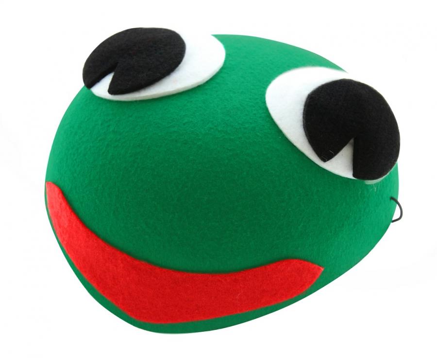 Párty čepice filcová Žabka