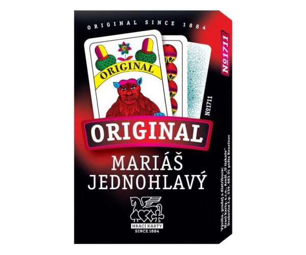 Hrací karty Mariáš jednohlavý – 1711