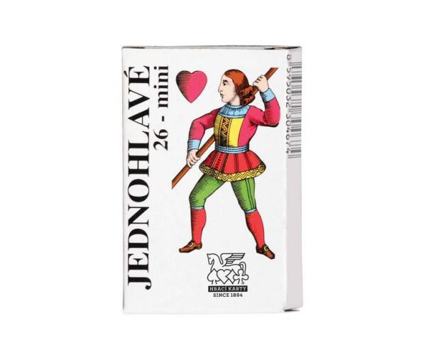 Hrací karty Mariáš jednohlavý mini – 1651