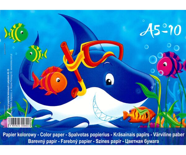 Barevný papír A5