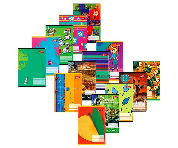 Sešit A5 32 listů Mix link.