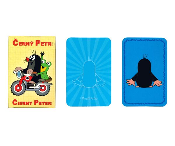 Karty Černý Petr - Krtek a motorka
