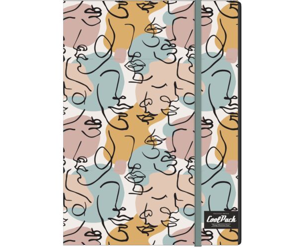 Designový notes A5 Art Deco