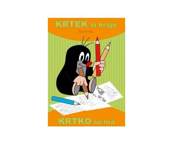 Omalovánky A4 - Krtek si hraje