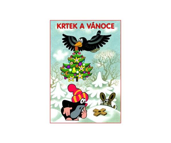Omalovánky A5 - Krtek a Vánoce