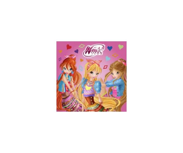 Omalovánky čtvercové - Winx club