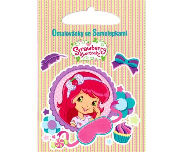 Omalovánky A5 výsek - Strawberry