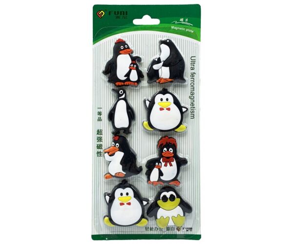 Magnety tučňák 8 ks