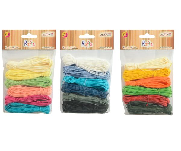 Raffia provázek 6 x 9m