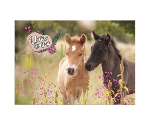 Modelovací podložka 49,5 x 34,5 cm Koně