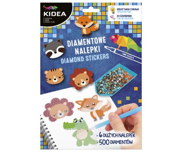 Diamantové samolepkování - zvířátka