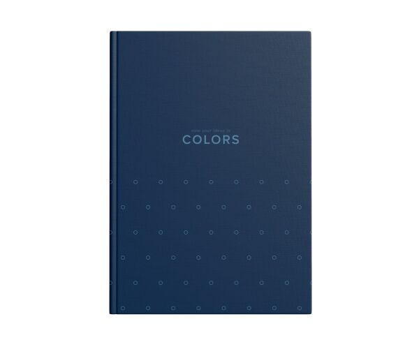 Záznamní kniha A4 192 listů 70 g čtvereček COLORS