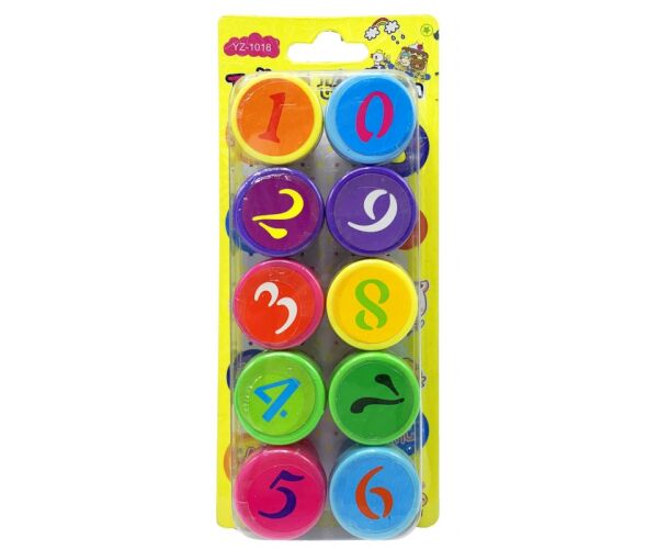 Razítka čísla 10 ks