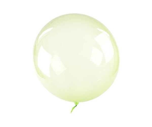 Balónek BUBBLE limetkový 1 ks