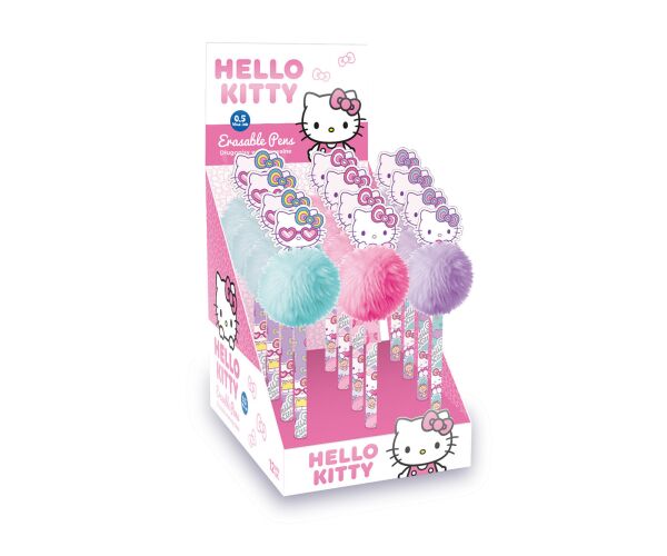Gumovací pero Hello Kitty POM POM